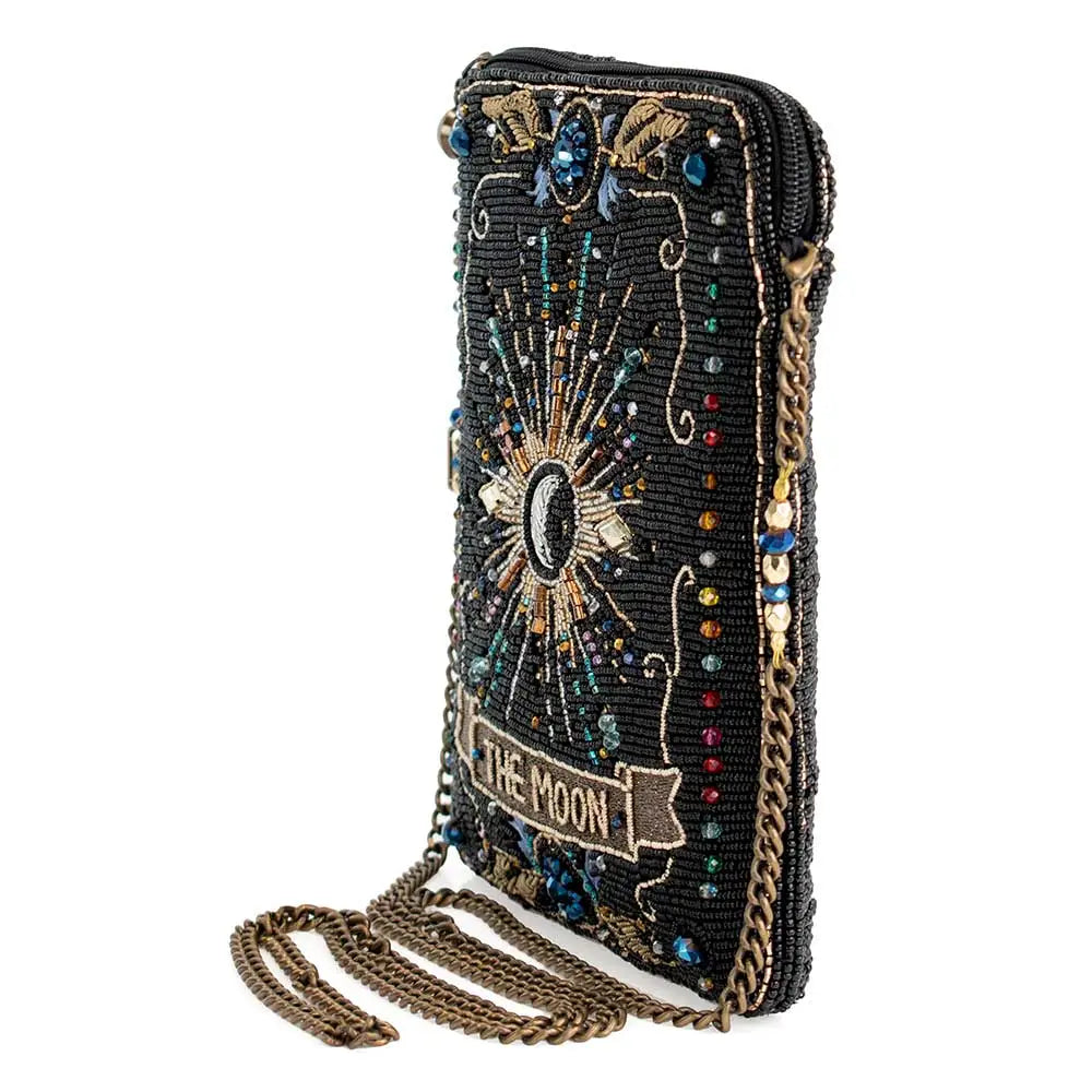 "The Moon" Mary Frances Beaded Handbag