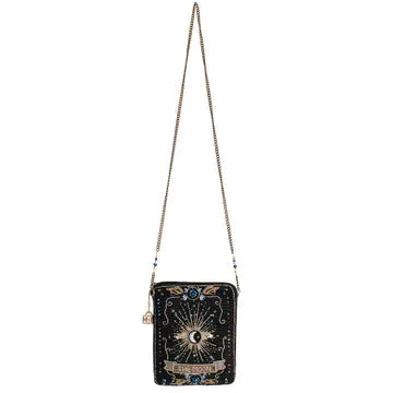 "The Moon" Mary Frances Beaded Handbag