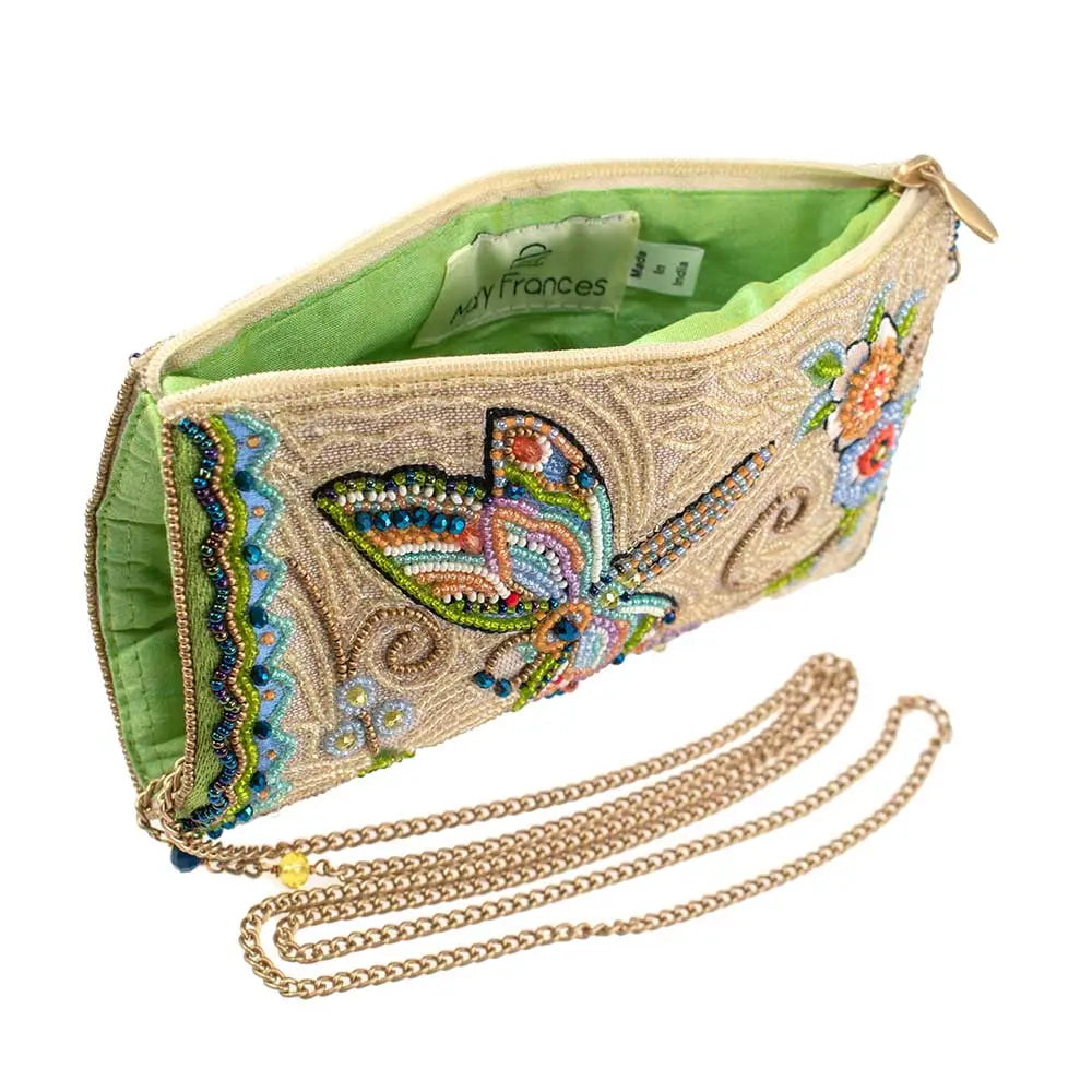 "Soaring Spirit" Mary Frances Crossbody Phone Bag