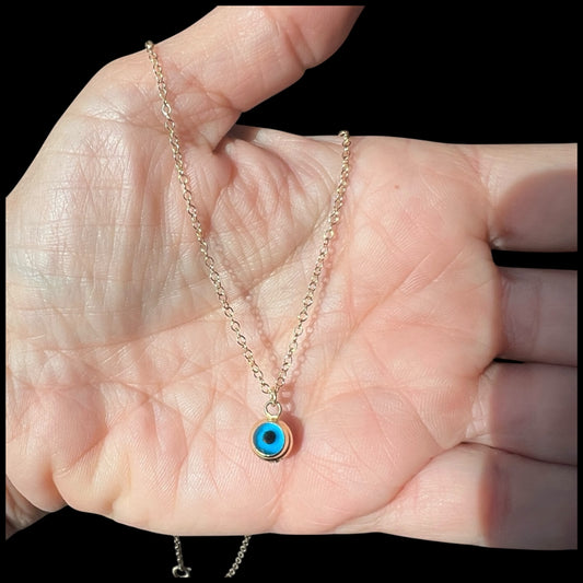 Evil Eye 14K Necklace
