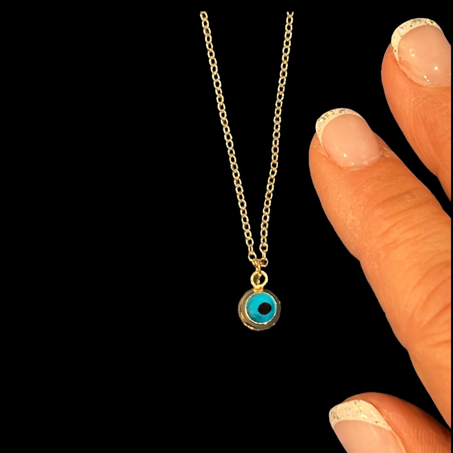 Evil Eye 14K Necklace