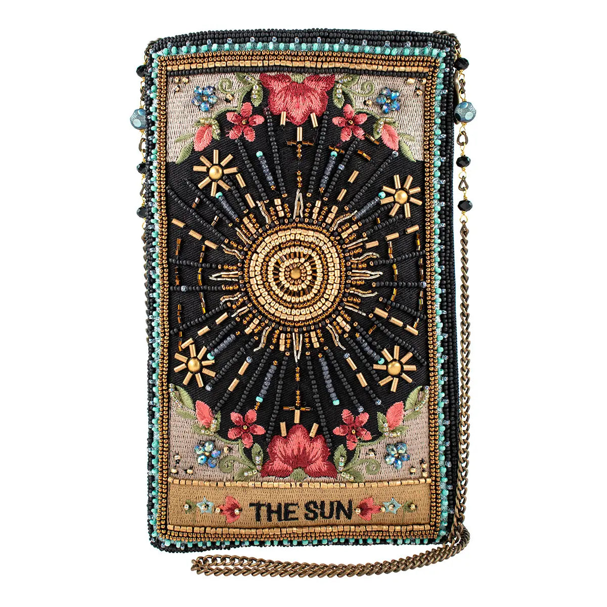 "The Sun" Mary Frances Beaded Handbag