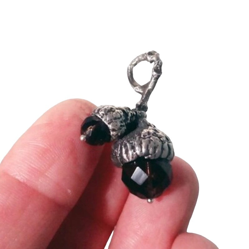 Double Acorn Pendant