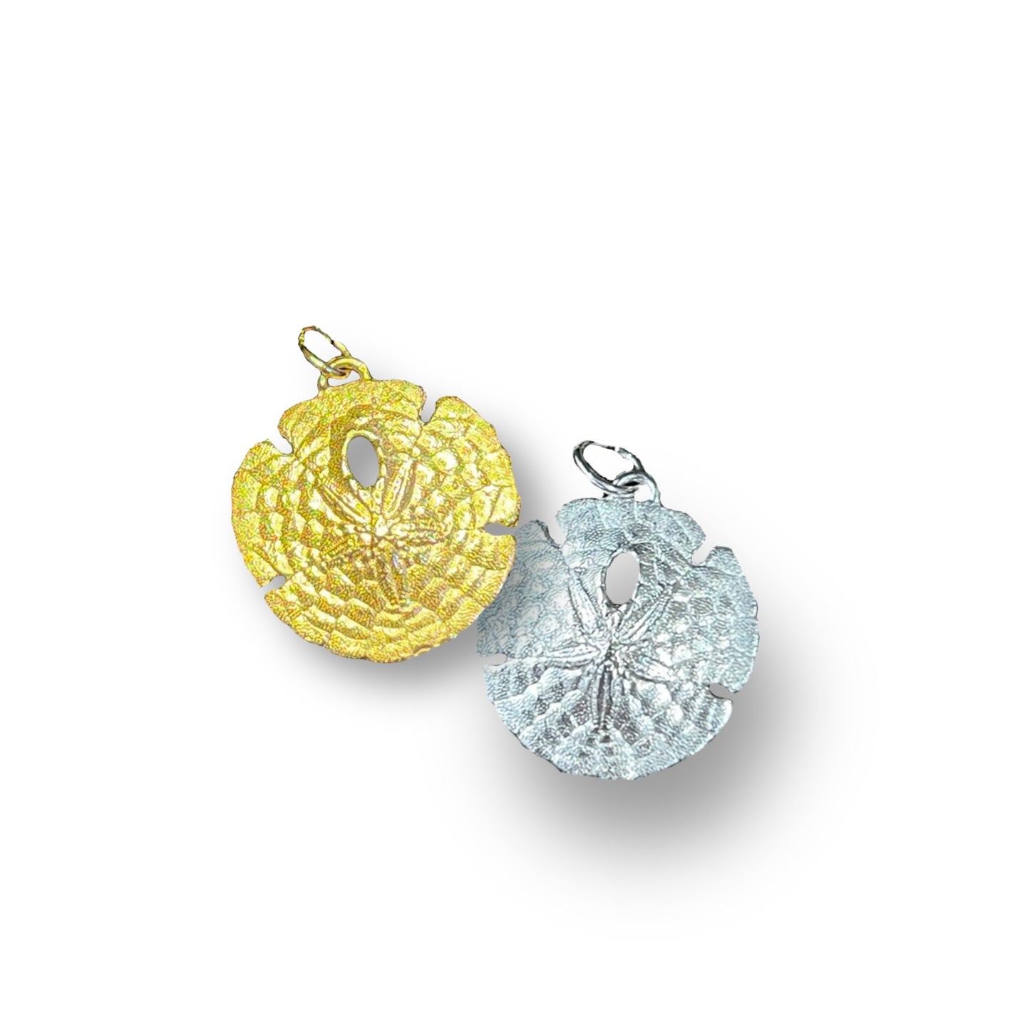 Custom Cast Sand Dollar Charms