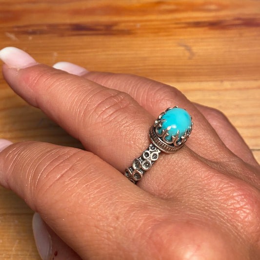 Turquoise Octopus Ring