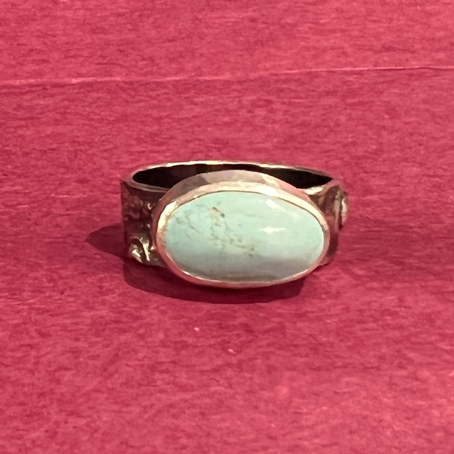 Turquoise Sea Urchin Ring