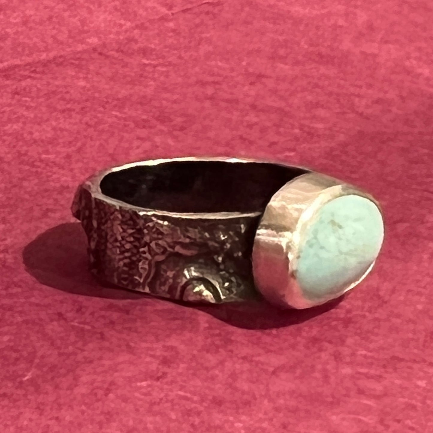 Turquoise Sea Urchin Ring