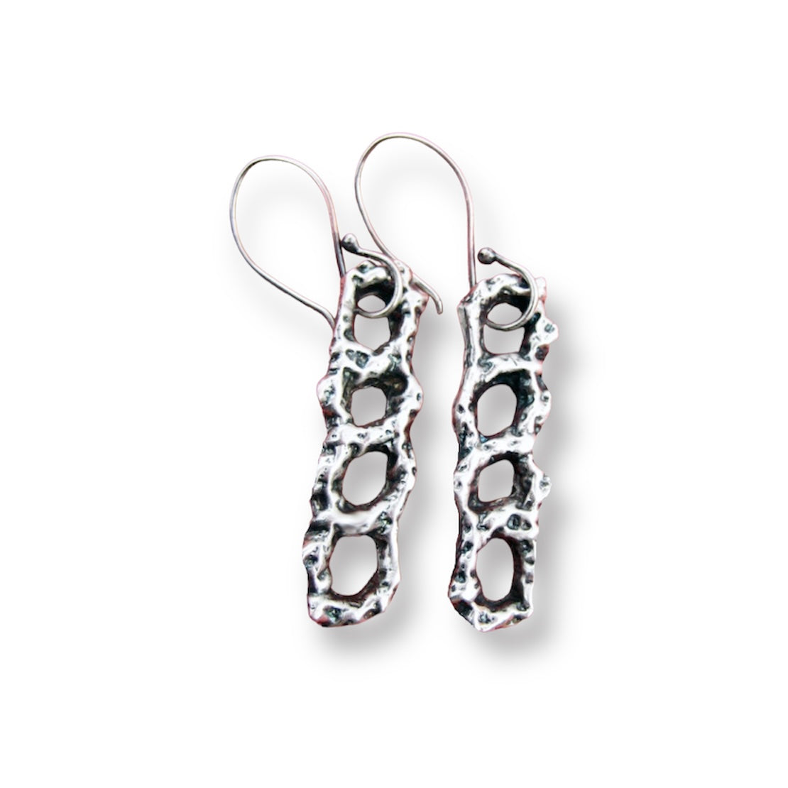 Heartfelt Drop and Dangle Link Earrings