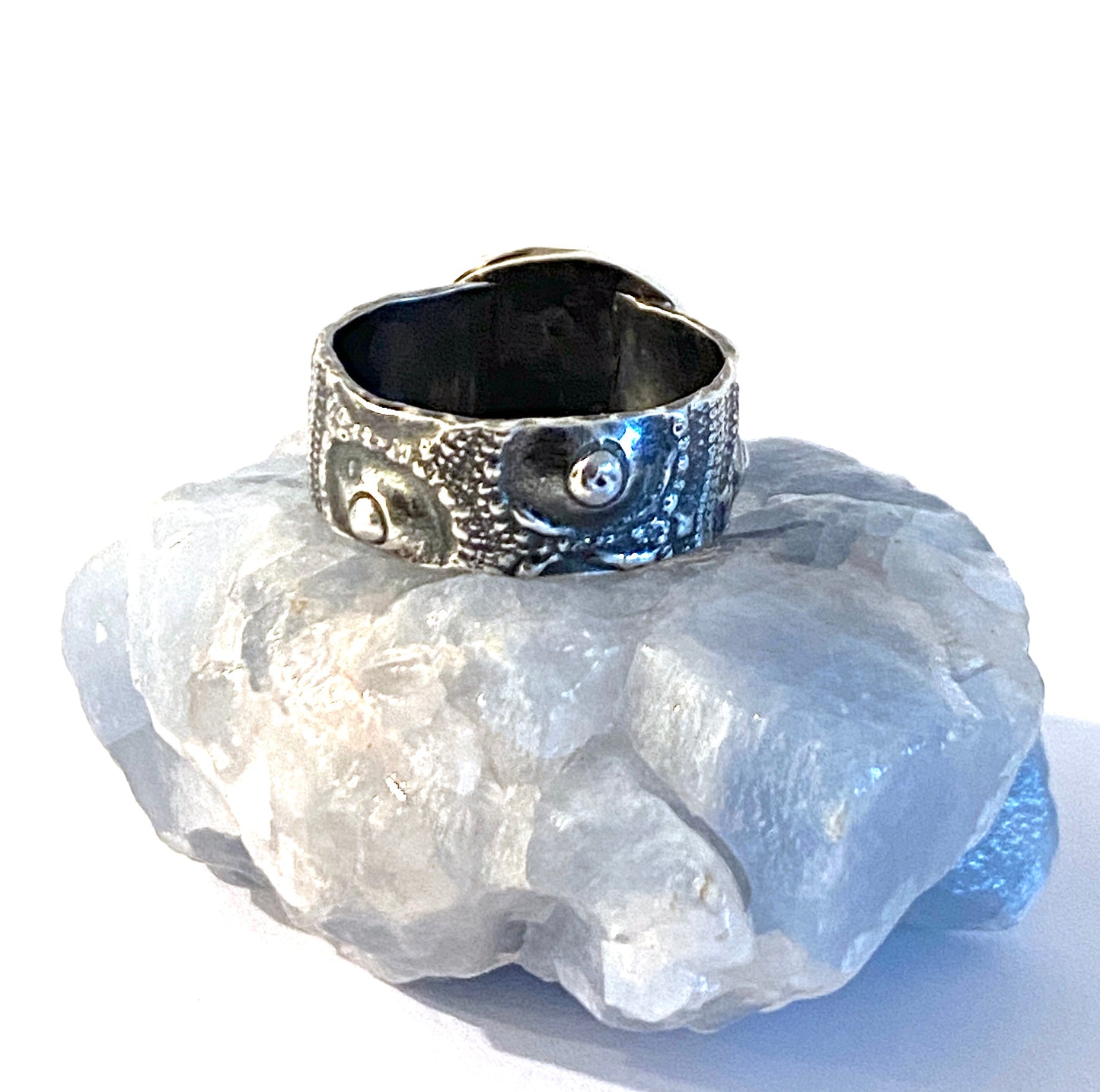 Turquoise Sea Urchin Ring