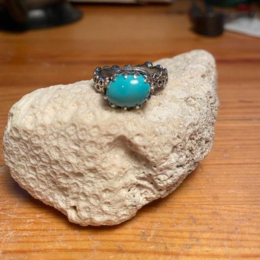 Turquoise Octopus Ring