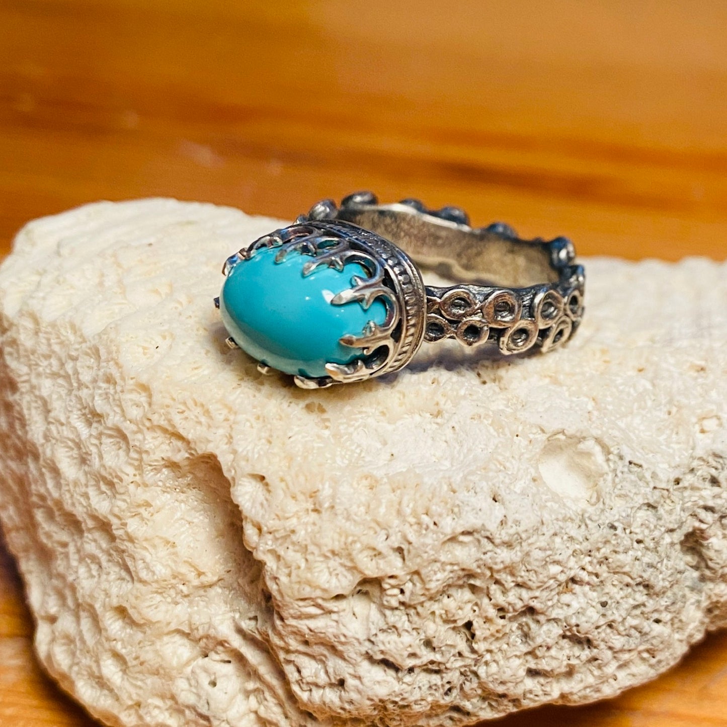 Turquoise Octopus Ring